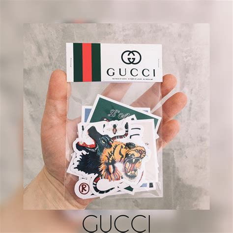 supreme gucci sticker|gucci stickers for sunglasses.